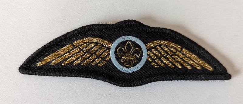 UK Scout Association Wings Badge