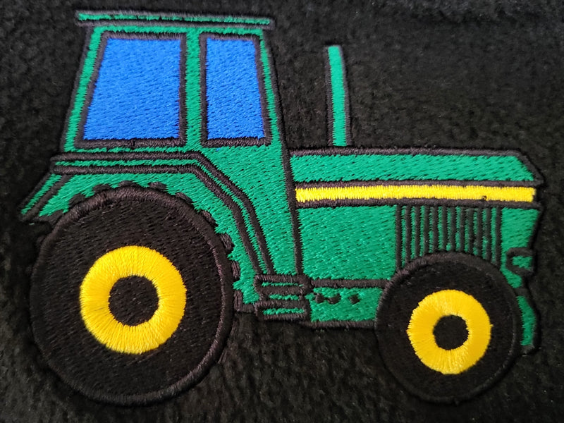 JOHN DEERE Tractor logo embroidered fleece Quality