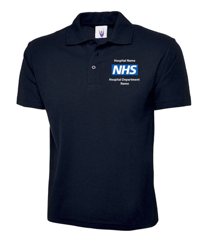 NHS Polo Shirt with Personalisation