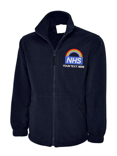 Personalised NHS Rainbow Fleece