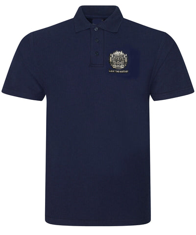 Living the Vantasy VW Camper  embroidered Polo shirt
