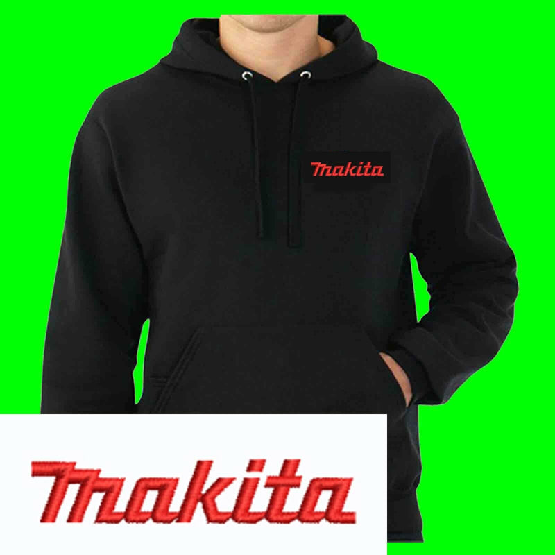 MAKITA LOGO EMBROIDERED HEAVYWEIGHT HOODIE - GREAT QUALITY